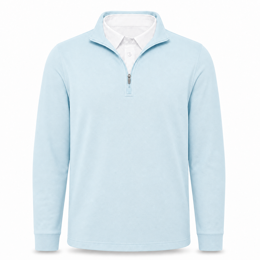 Leon - Men’s Ultra Comfortable 2-in-1 Quarter-Zip