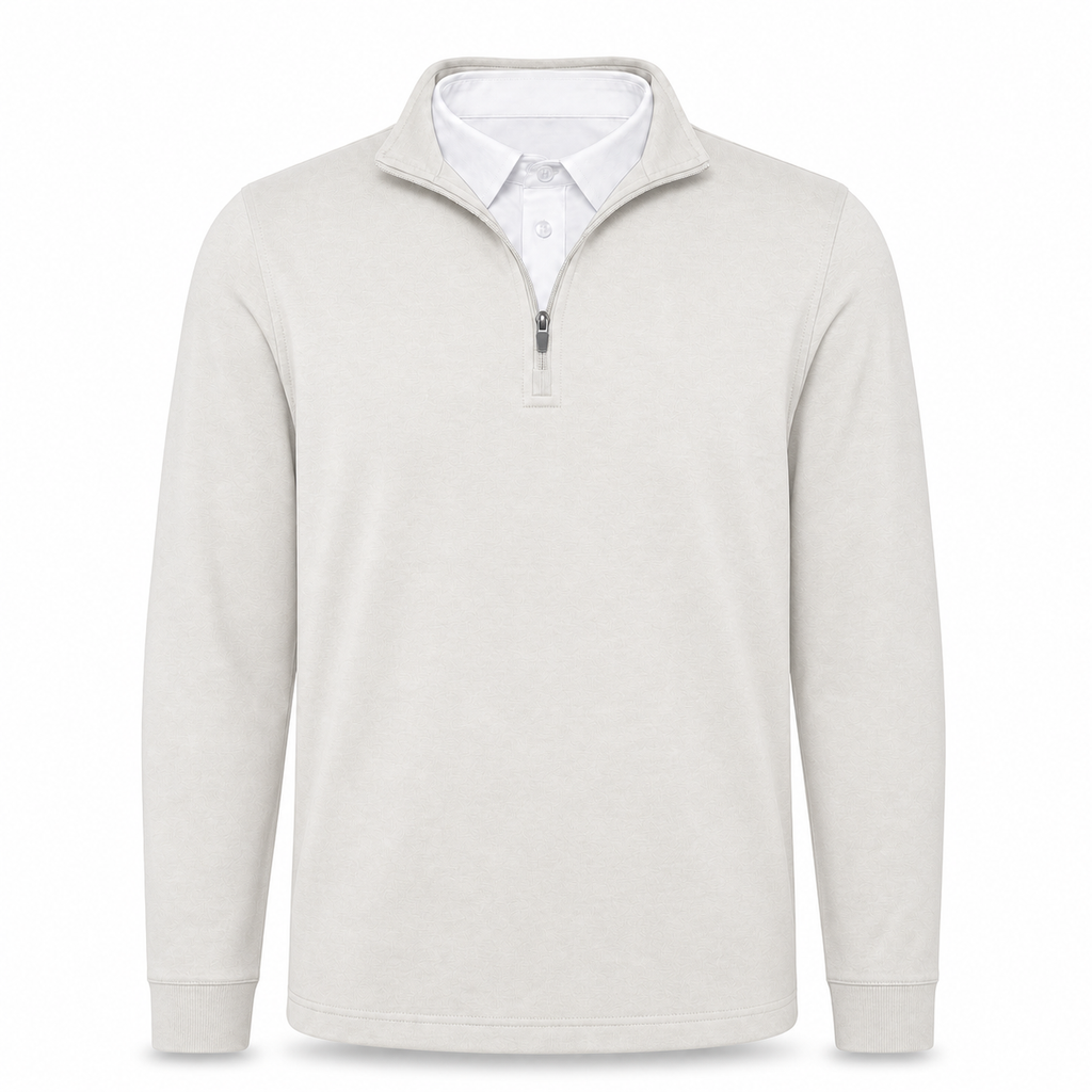 Leon - Men’s Ultra Comfortable 2-in-1 Quarter-Zip
