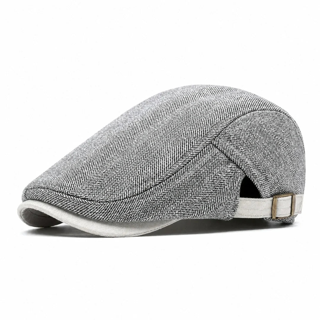 Marlow - Men's Ultra Comfortable Herringbone Cap