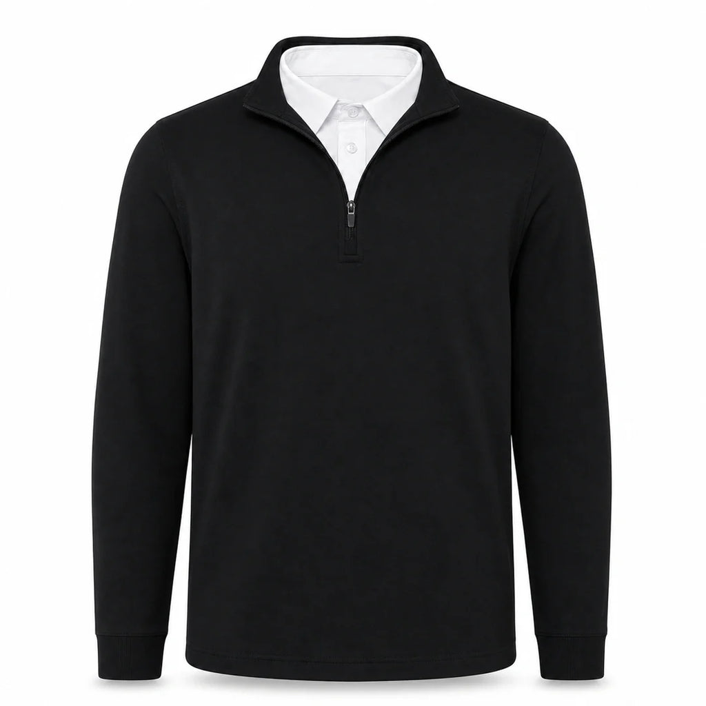 Leon - Men’s Ultra Comfortable 2-in-1 Quarter-Zip