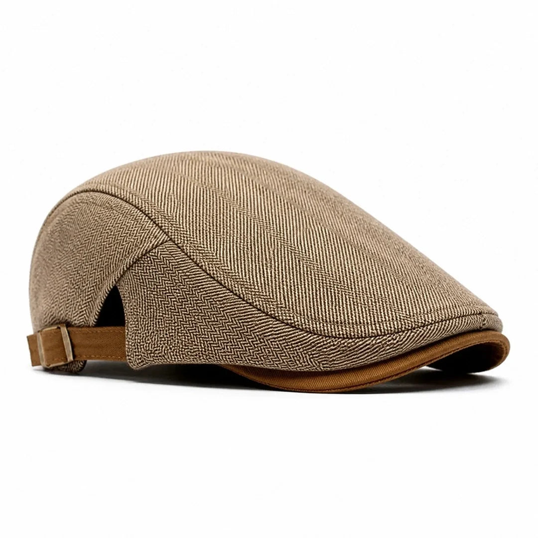 Marlow - Men's Ultra Comfortable Herringbone Cap