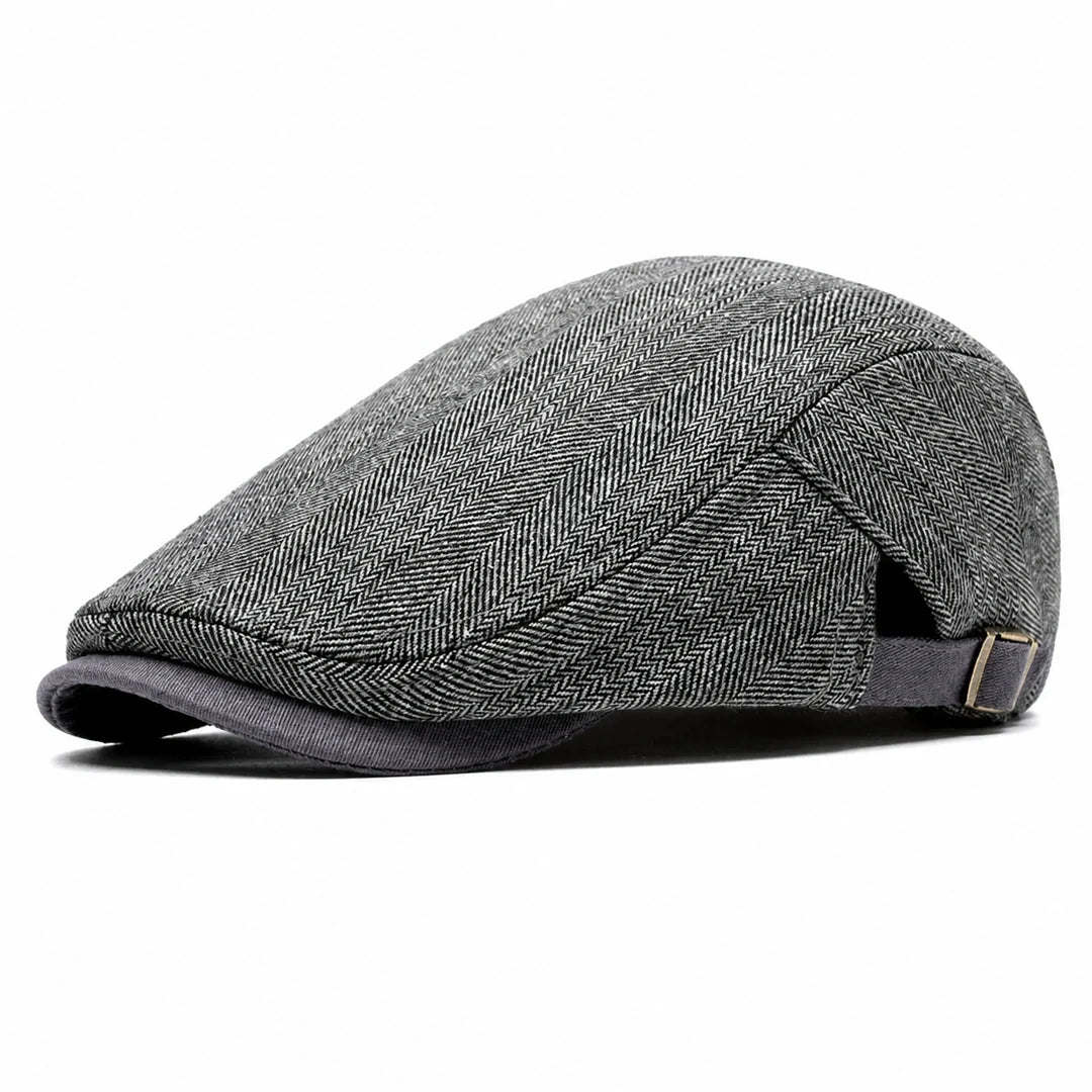 Marlow - Men's Ultra Comfortable Herringbone Cap