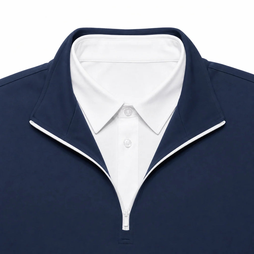 Leon - Men’s Ultra Comfortable 2-in-1 Quarter-Zip