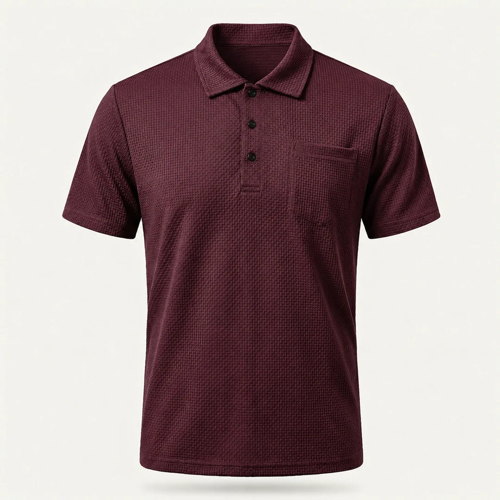 Capri - Men's Ultra Comfortable Pocket Polo Shirt