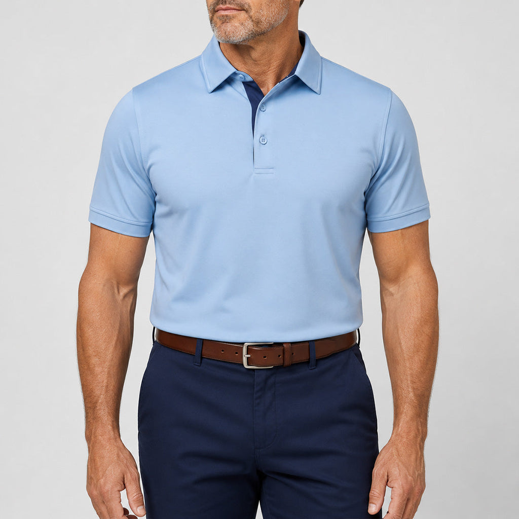 Hudson - Men's Ultra Comfortable Polo Shirt