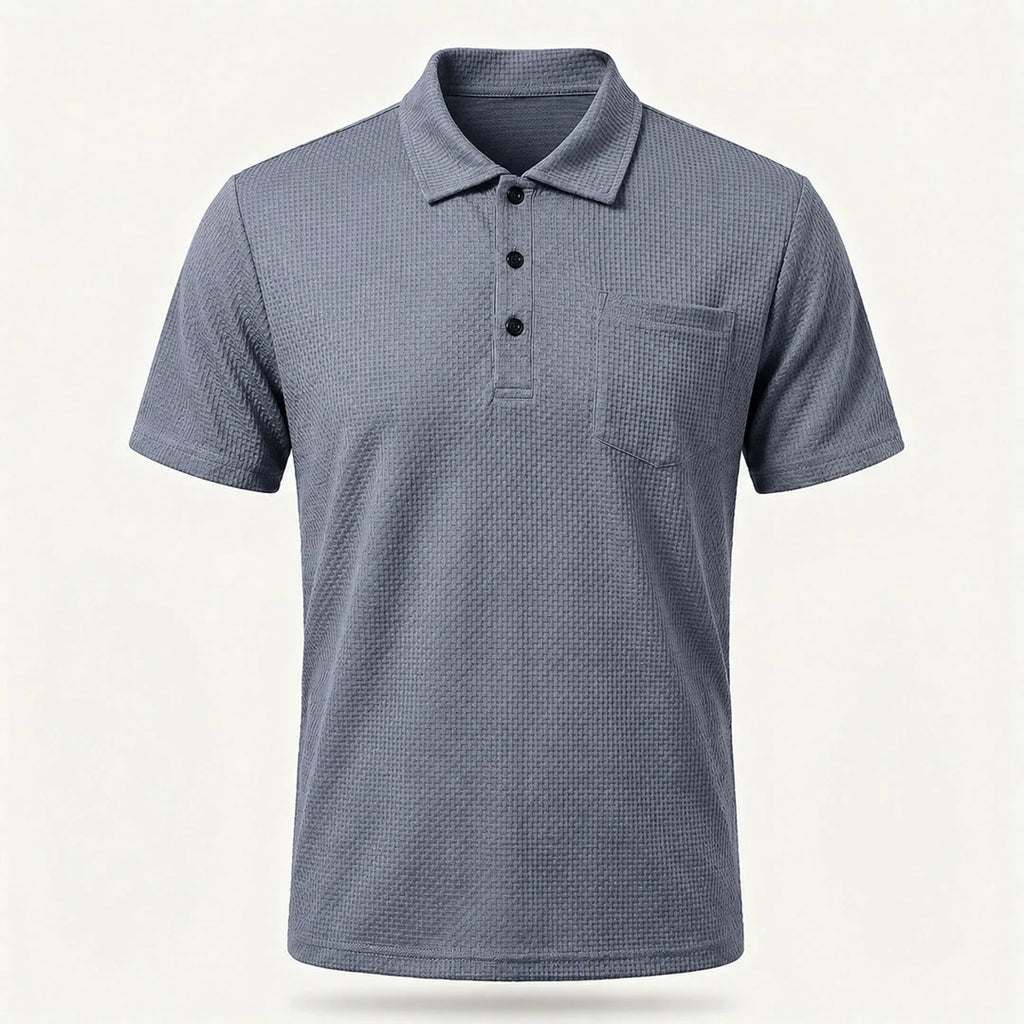 Capri - Men's Ultra Comfortable Pocket Polo Shirt