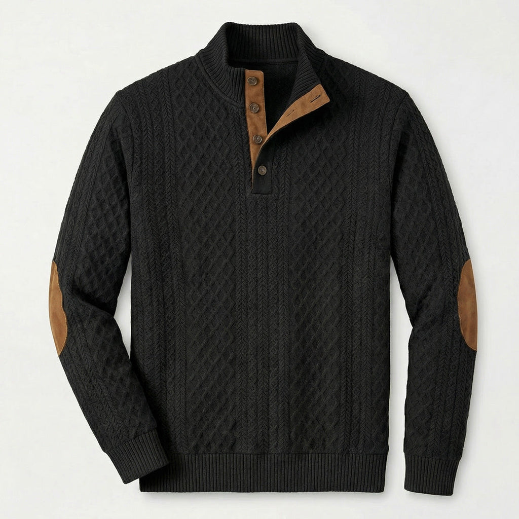 Crown - Men's Classic High Collar Pullover