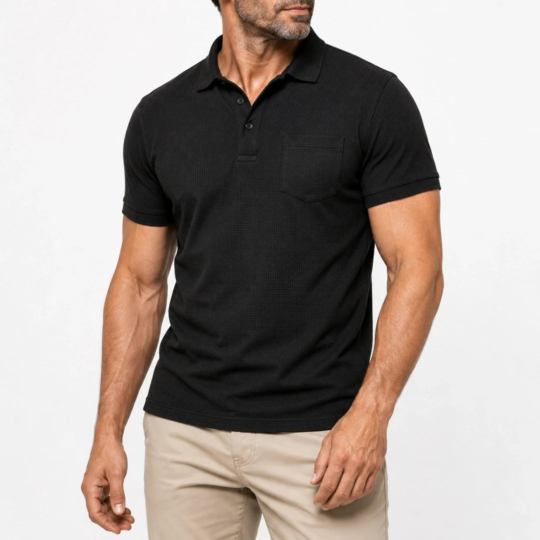 Capri - Men's Ultra Comfortable Pocket Polo Shirt