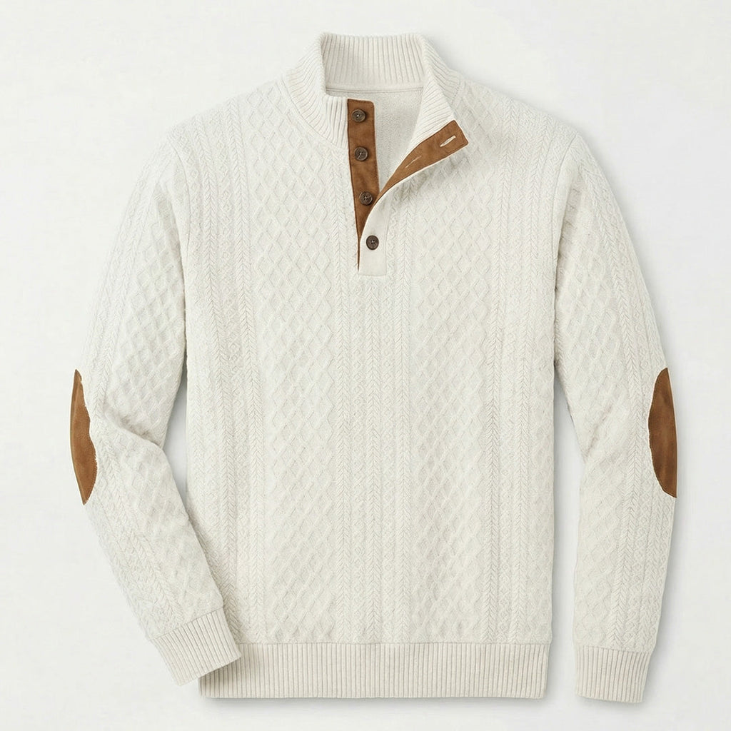 Crown - Men's Classic High Collar Pullover
