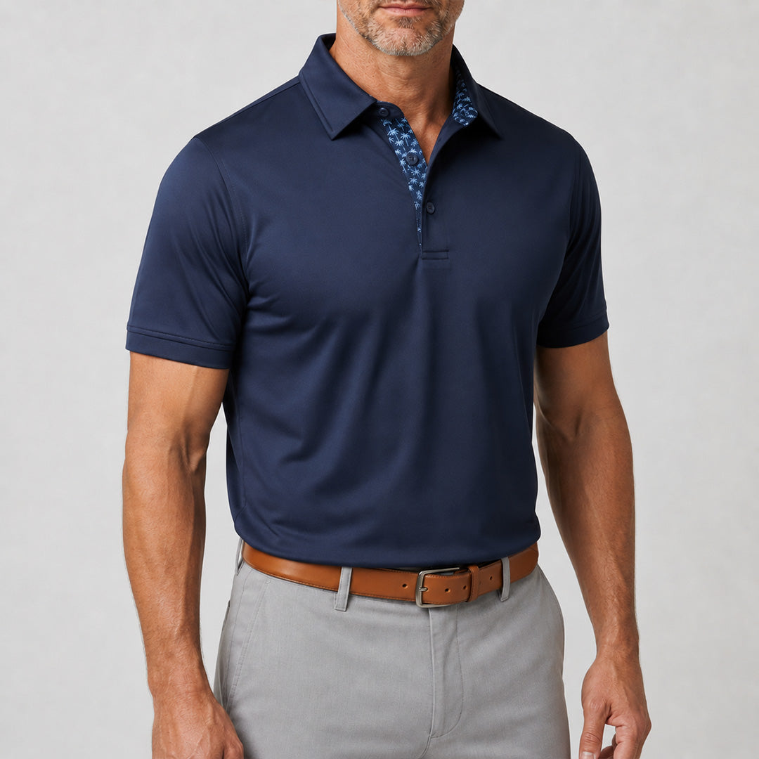 Hudson - Men's Ultra Comfortable Polo Shirt