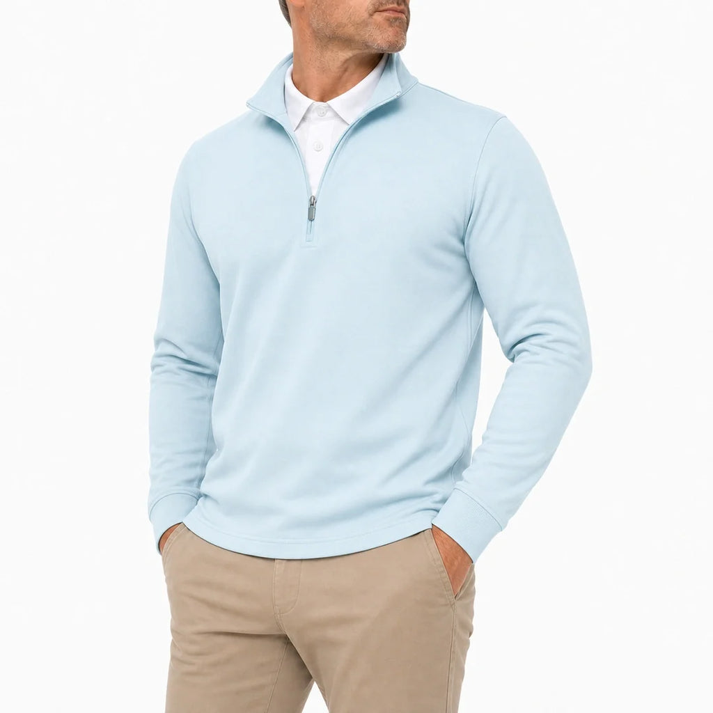 Leon - Men’s Ultra Comfortable 2-in-1 Quarter-Zip