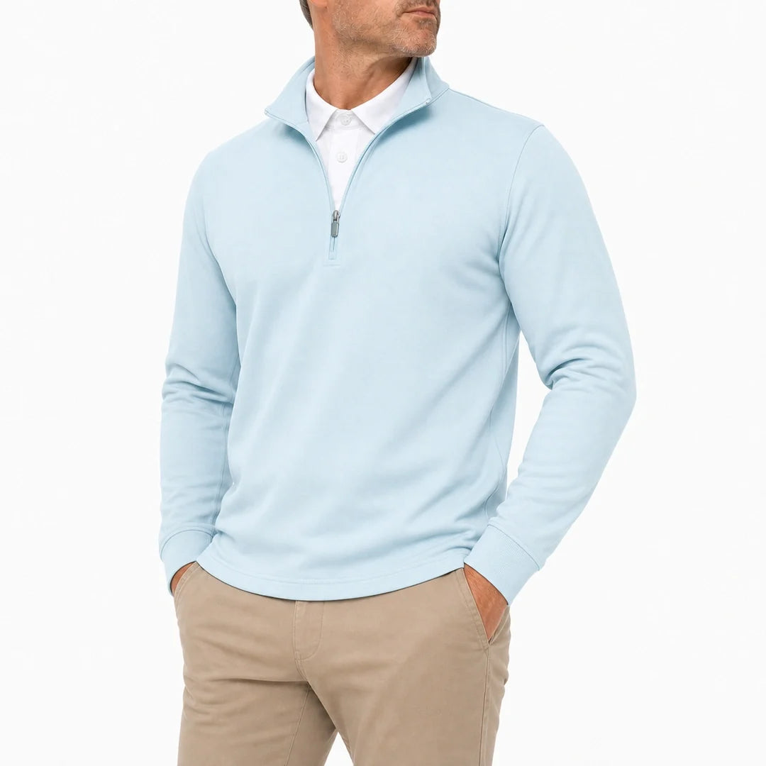 Leon - Men’s Ultra Comfortable 2-in-1 Quarter-Zip