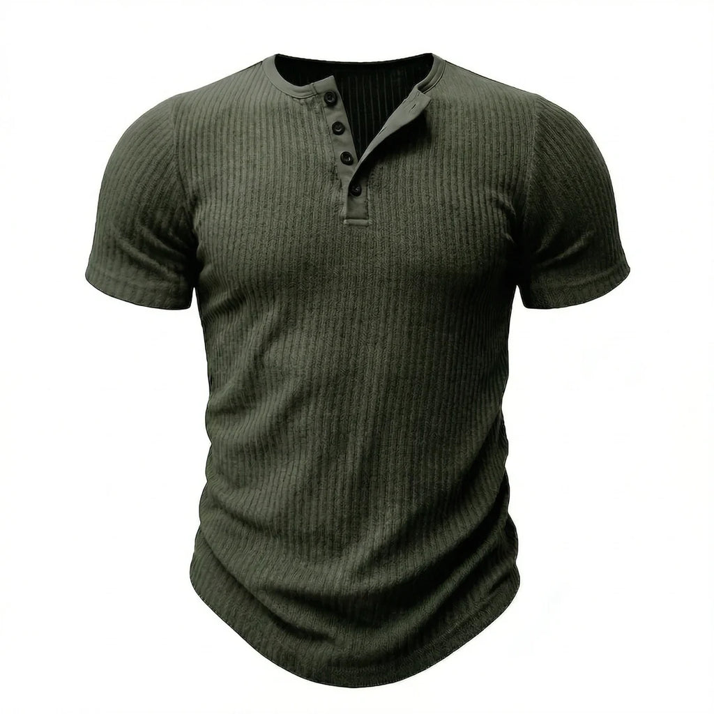 Siena - Men's Ultra Comfortable Henley Shirt